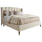 Lexington Home Brands Savoy King Upholstered Wingback Panel Bed in Chester, , large