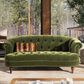 Jennifer Taylor Home La Rosa Stationary Loveseat in Olive Green Velvet, , large