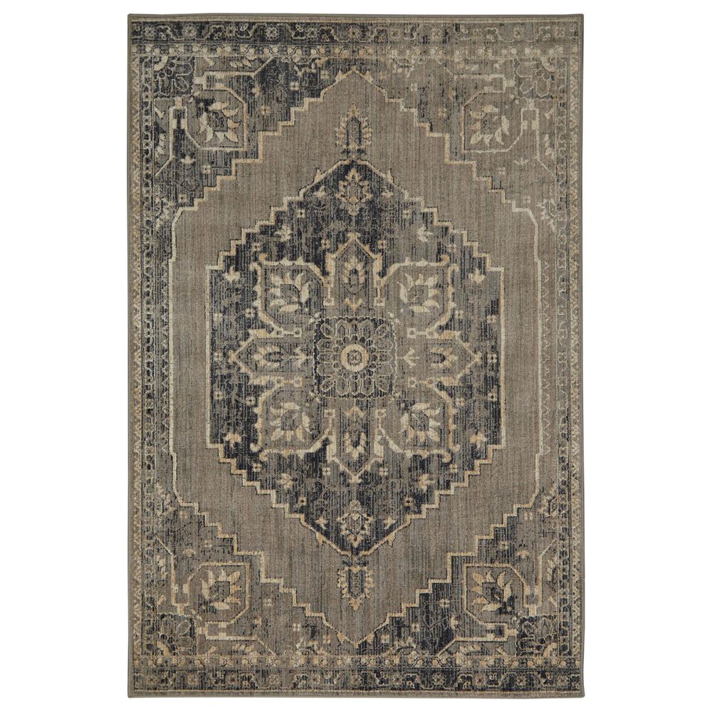 Karastan Studio 91924 9'6" x 12'1" Gray Area Rug, , large