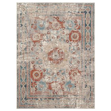 Karastan Cristales 91980-10038 2" x 3" Oyster Area Rug, , large