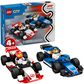 LEGO City F1 Williams Racing & Haas F1 Race Cars, , large
