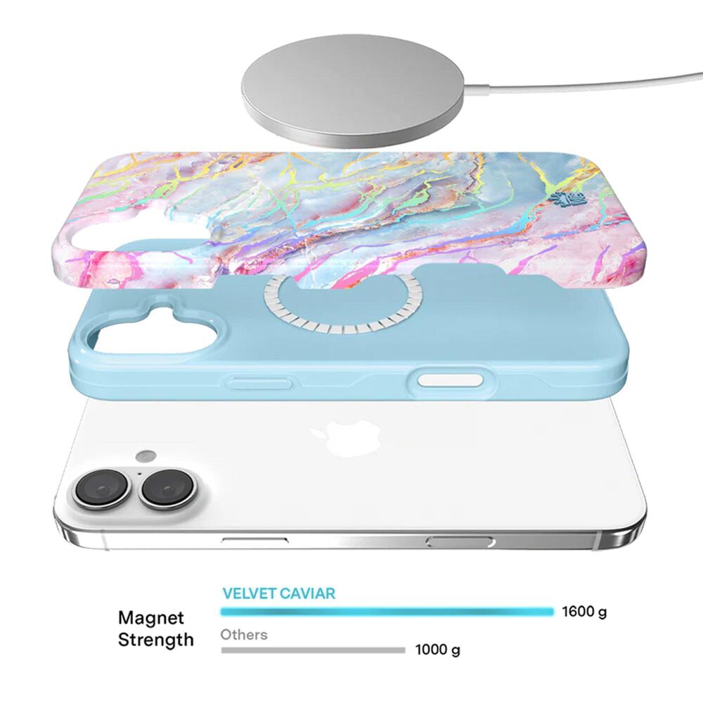 Velvet Caviar MagSafe Case for Apple iPhone 16 Plus - Holo Moonstone, , large