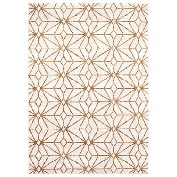 Drew and Jonathan Home Artisan Celeste 91680-10037 2" x 3" Brushed Gold Scatter Rug, , large