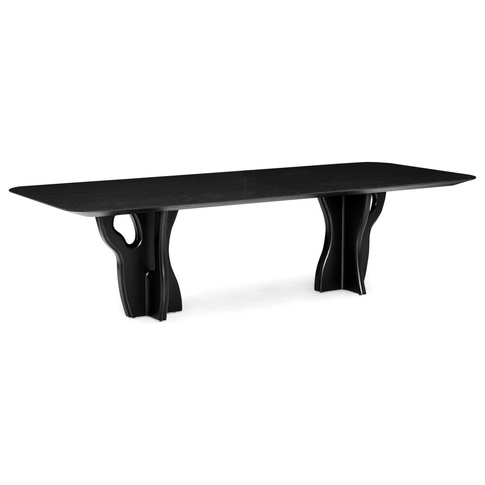 Herval Corporation Suma 86" Dining Table in Black Oak - Table Only, , large