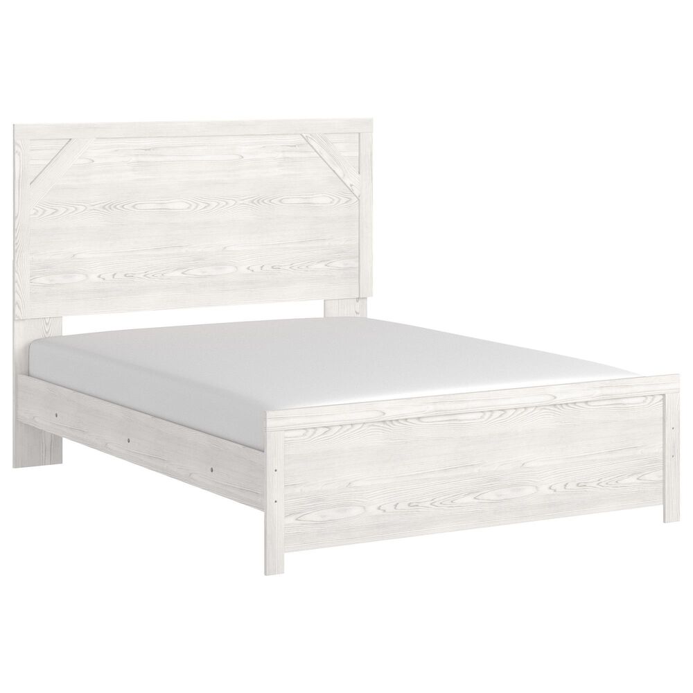 Ashley Gerridan 4-Piece Queen Bedroom Set in White and Gray, , large