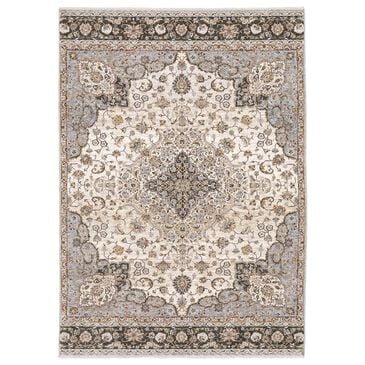 Oriental Weavers Maharaja Keller 660J 9"10" x 12"10" Ivory Area Rug, , large