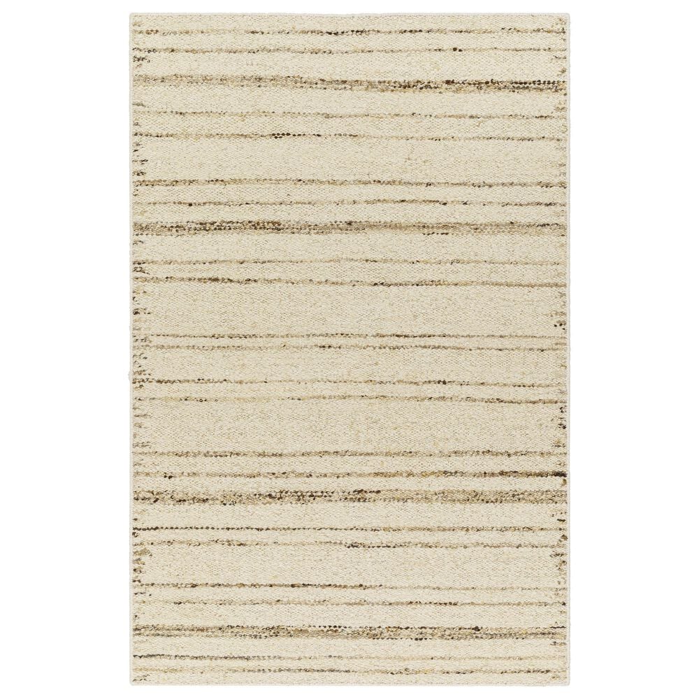 Surya Machu Picchu 3" x 12" Ivory, Tan, Black, Yellow and Light Beige Runner, , large