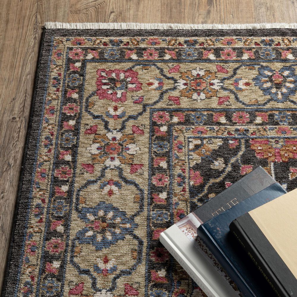 Oriental Weavers Hastings 2&#39;3&quot; x 7&#39;6&quot; Gray Runner, , large
