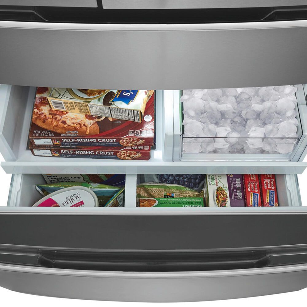 Frigidaire Gallery 27.2 Cu. Ft. Standard-Depth 4-Door French Door Refrigerator in Stainless Steel, , large