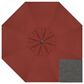 Treasure Garden Treasure Garden Umbrella with Stand in Charcoal , , large