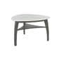 Global Furniture USA Counter Dining Table and 4 Counter Stools in Light Gray, , large