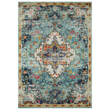 Loloi II Nadia NN-04 8" x 11" Blue and Midnight Area Rug, , large