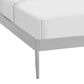 Modway Elsie Queen Platform Bed Frame in Gray, , large