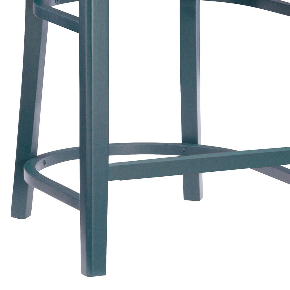 Linon Home Decor Lola Counter Stool in Hunter Green, , large