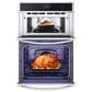 LG 6.4 cu. ft. Smart Combi Wall Oven with Fan Convection, Air Fry, PrintProof? Stainless Steel, , large
