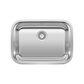 Blanco Stellar 25" Medium Single Bowl Kitchen Sink in Refined Brushed, , large