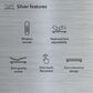 Serta Perfect Sleeper Select Aksarben Plush King Mattress with Serta Silver Baselogic Adjustable Base, , large
