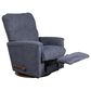 La-Z-Boy Collage Manual Rocker Recliner with Swivel Base in Persia Lake, , large