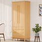 Hearth and Haven 70" Kitchen Pantry Cabinet in Natural, , large