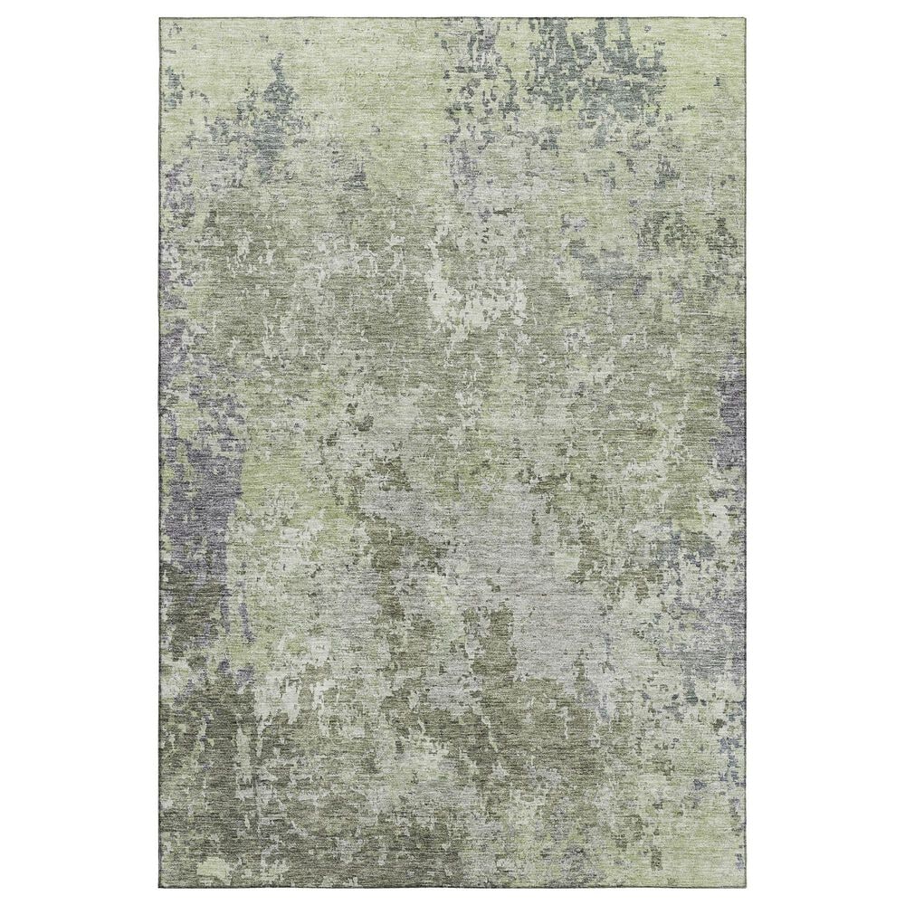 Dalyn Rug Company Bresca 9" x 12" Green Indoor/Outdoor Area Rug, , large