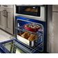 KitchenAid 30" Gas Double Oven Convection Range in White, , large
