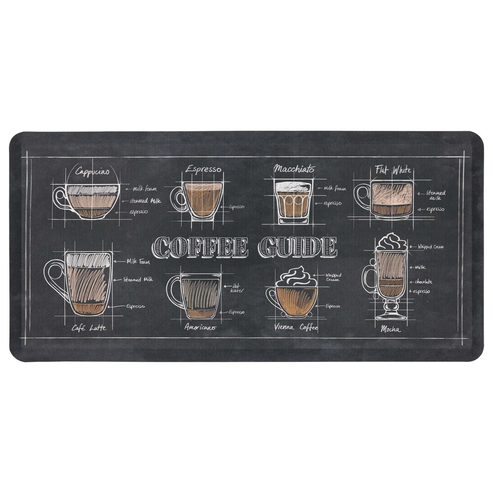 Mohawk Dri-Pro Deluxe Coffee Guide 1"8" x 3"6" Multicolor Area Rug, , large