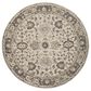 Feizy Eaton 8" Round Gray Area Rug, , large