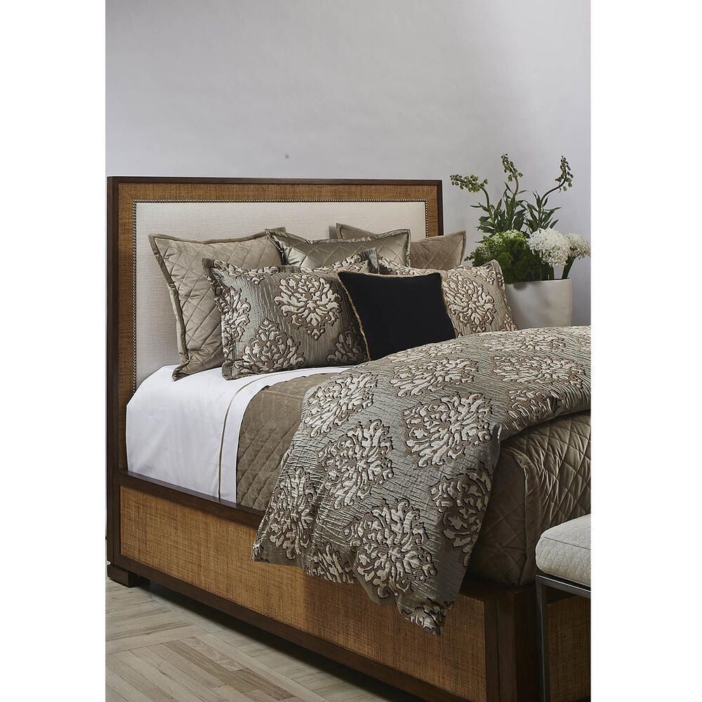 Ann Gish 3-Piece Queen Coverlet Set in Velvet Taupe, , large