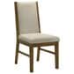 Crown Mark Hollister 6-Piece Rectangular Dining Set in Brown, , large