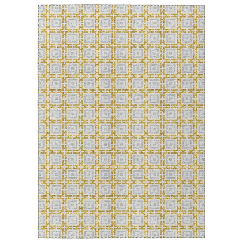 Dalyn Rug Company Marlo 5" x 7"6" Gold Indoor/Outdoor Area Rug, , large