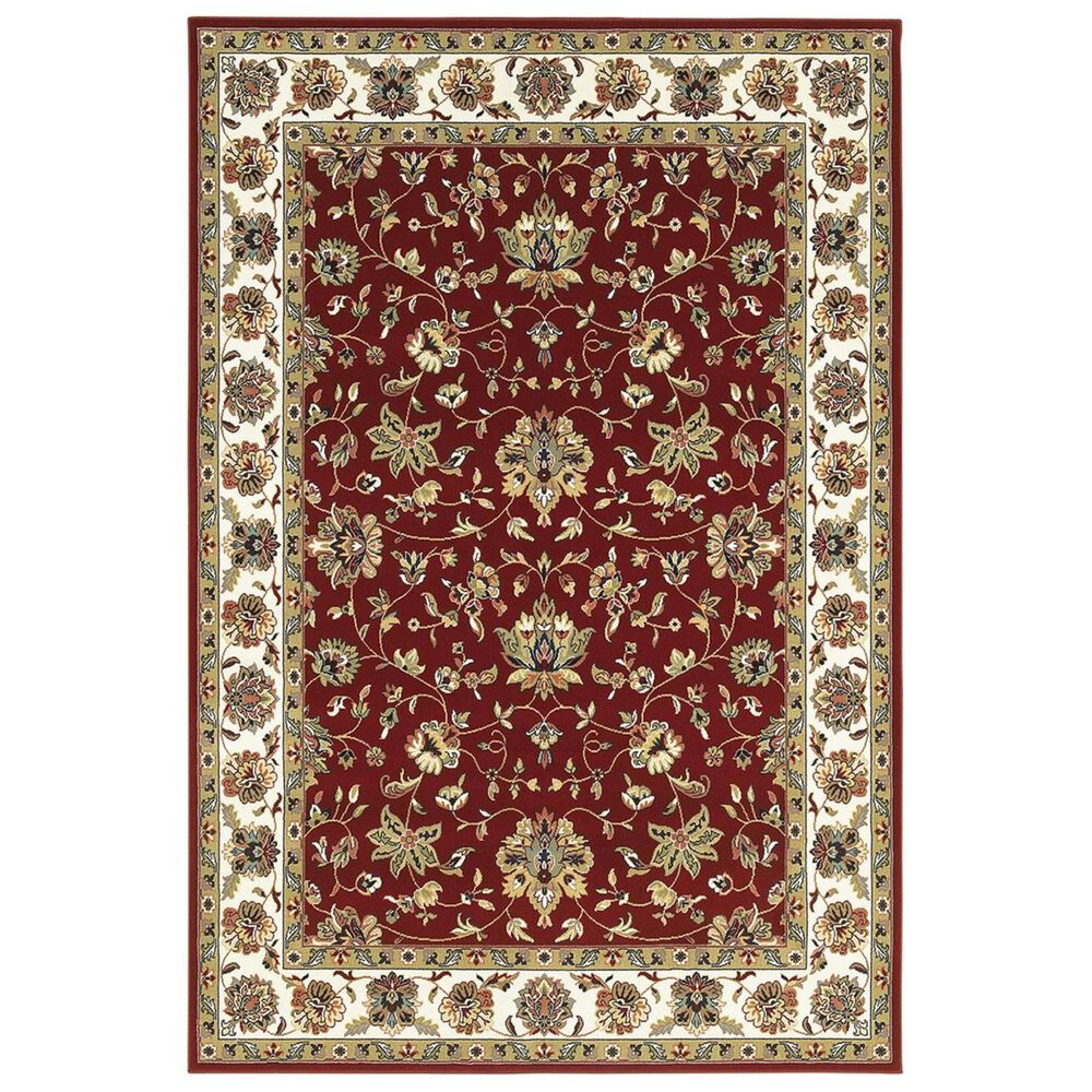 Oriental Weavers Kashan 4929R 1"10" x 3" Red Area Rug, , large