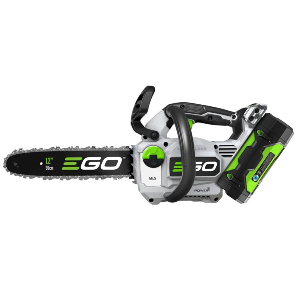 EGO 12&quot; Compact Chainsaw Tool Only with 2.5Ah Battery and Charger in Gray and Black, , large