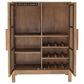 Ashley Pellamour Bar Cabinet in Natural Brown, , large