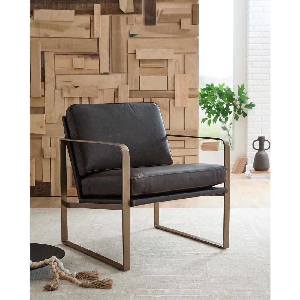 Ashley Bradett Accent Chair in Dark Brown, , large
