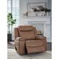 Ashley Status Check Manual Rocker Recliner in Caramel, , large