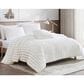 Hallmart Collectibles Ethan 4-Piece King Comforter Set in White, , large