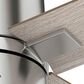 Hunter Beck 52" Ceiling Fan with LED Lights in Brushed Nickel, , large