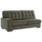 Ashley Caspian-Town 2-Piece Right Facing Sectional with Chaise in Olive, , large