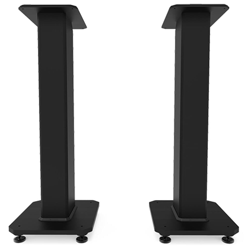 Kanto 26" Fillable Speaker Floor Stands in Matte Black (Set of 2), , large