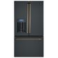 Cafe Refrigeration Handle Kit in Brushed Bronze, , large