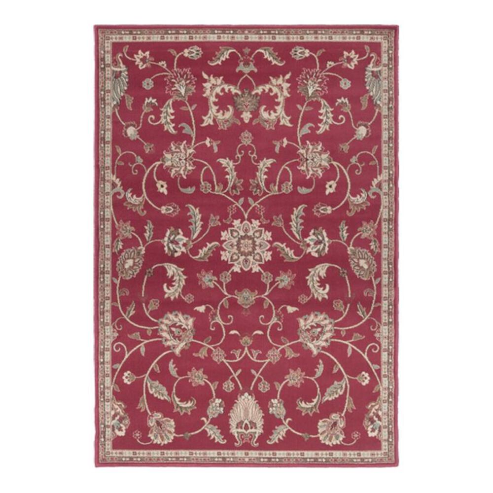 Surya Riley RLY-5024 6'6" x 9'8" Orange/Khaki/Tan Area Rug, , large