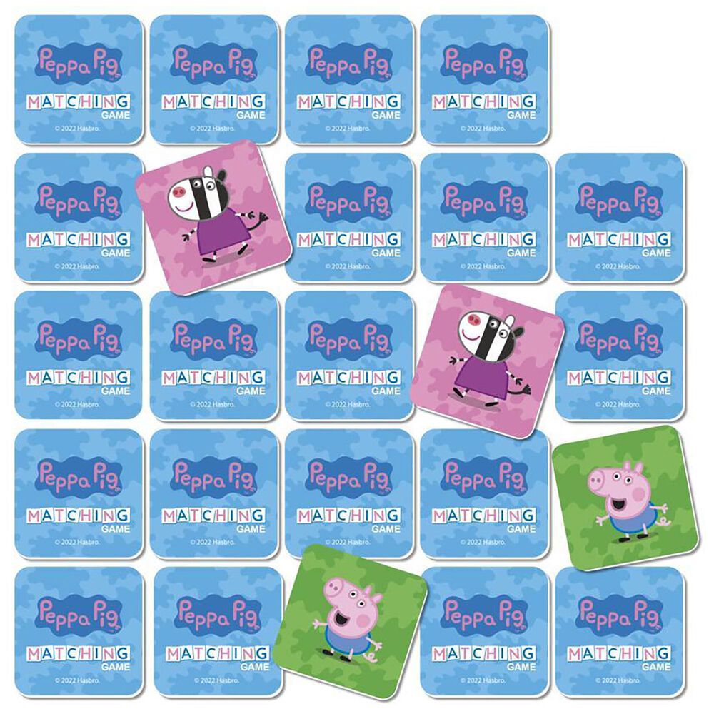 Hasbro Gaming Peppa Pig Matching Game for Kids Ages 3 and Up, , large