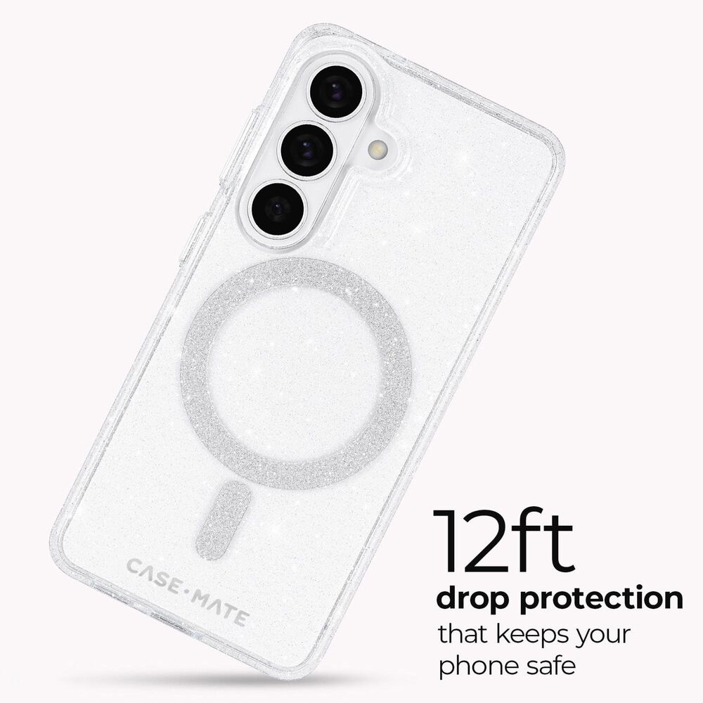 Case-Mate Twinkle Case with Magnet for Samsung Galaxy S26 in Twilight Silver, , large