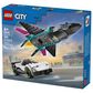 LEGO City Jet vs. Car Building Set, , large