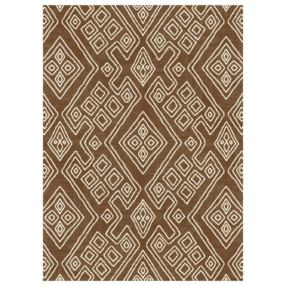 Balta Rugs Fourie Moroccan Diamond 7"10" x 10" Brown Area Rug, , large