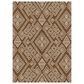 Balta Rugs Fourie Moroccan Diamond 7"10" x 10" Brown Area Rug, , large