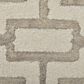 Feizy Lorrain 3"6" x 5"6" Gray and Ivory Area Rug, , large