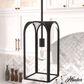 Hunter Dukestown 1-Light Mini Pendant in Natural Iron and Gold Leaf, , large
