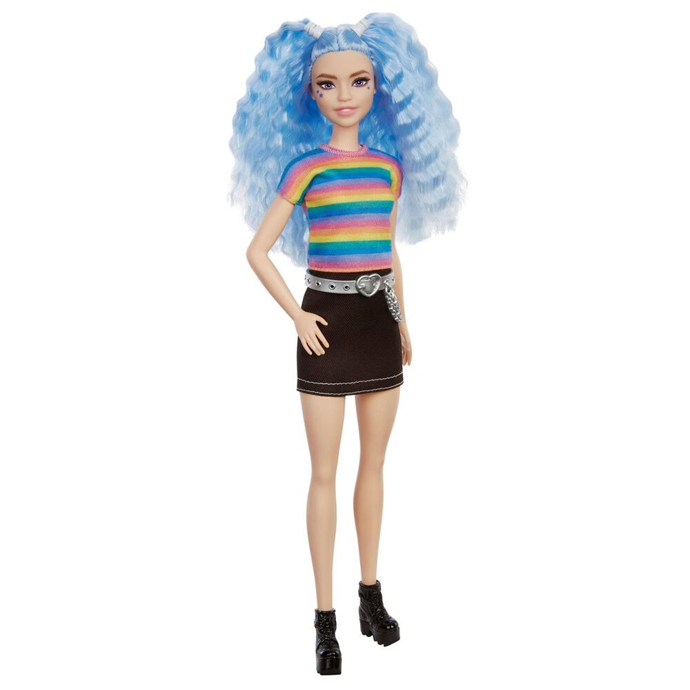 Mattel Barbie Fashionista Style Blue Hair, , large