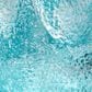 Maple and Jade Coral Ombre Decorative Sculpture with Base in Blue and Clear, , large